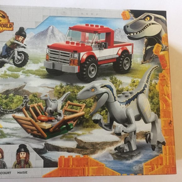 NEW Official Lego Jurassic World Dominion Blue & Beta Velociraptor Culture Set - Picture 3 of 4